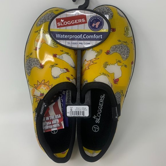 sloggers chicken shoes